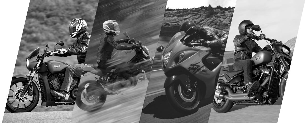 Victory, Ducati, Suzuki, Harley Davidson
